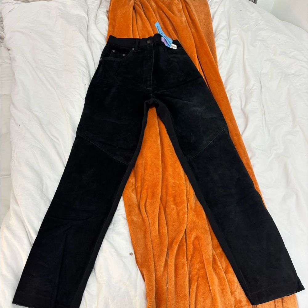 Suede Women’s Pants